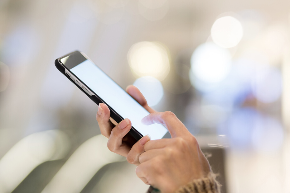 Woman Use Cellphone